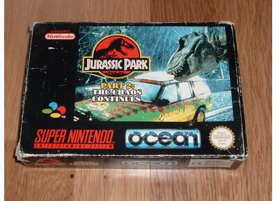 Jeux Vidéo Jurassic Park Part 2 The Chaos Continues Super Nintendo