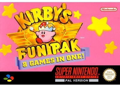 Image Jeux Vidéo Kirby's Fun Pak Super Nintendo