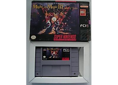 Image Jeux Vidéo Might and Magic III Isles of Terra Super Nintendo