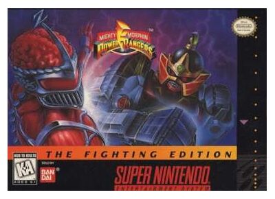 Image Jeux Vidéo Mighty Morphin Power Rangers The Fighting Edition Super Nintendo