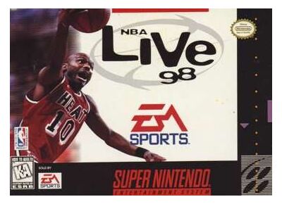 Image Jeux Vidéo NBA Live 98 Super Nintendo