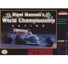 Jeux Vidéo Nigel Mansell's World Championship Racing Super Nintendo