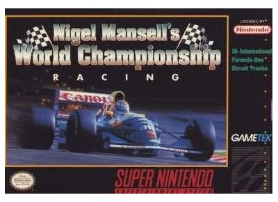 Jeux Vidéo Nigel Mansell's World Championship Racing Super Nintendo
