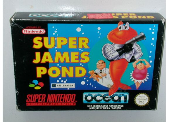 Image Jeux Vidéo Super James Pond Super Nintendo