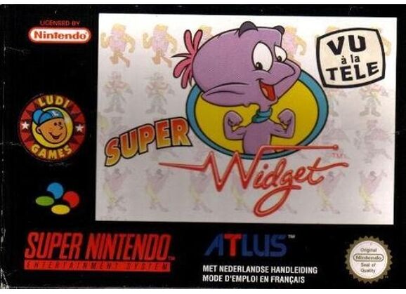 Image Jeux Vidéo Super Widget Super Nintendo