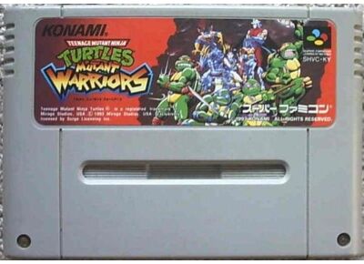 Jeux Vidéo Teenage Mutant Ninja Turtles Mutant Warriors Super Famicom