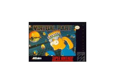 Image Jeux Vidéo Virtual Bart Super Nintendo