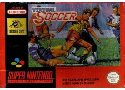Image Jeux Vidéo Virtual Soccer Super Nintendo
