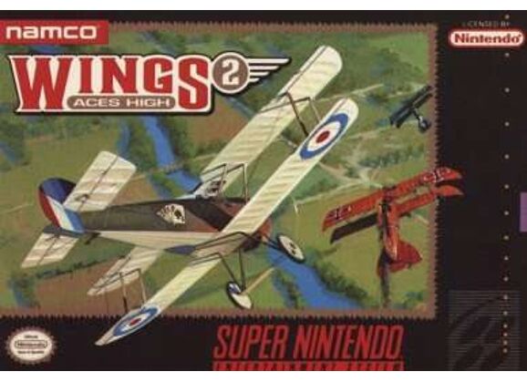Image Jeux Vidéo Wings 2 Aces High Super Nintendo