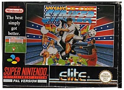 Image Jeux Vidéo World Cup Striker Super Nintendo