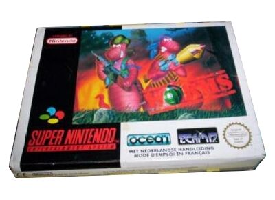 Jeux Vidéo Worms Super Nintendo