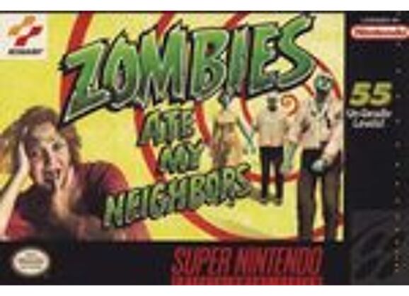 Image Jeux Vidéo Zombies Ate My Neighbors Super Nintendo