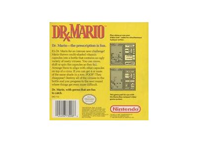 Jeux Vidéo Dr. Mario Game Boy