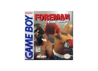 Image Jeux Vidéo Foreman For Real Game Boy