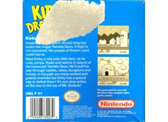 Image Jeux Vidéo Kirby's Dream Land Game Boy