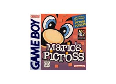 Jeux Vidéo Mario's Picross Game Boy