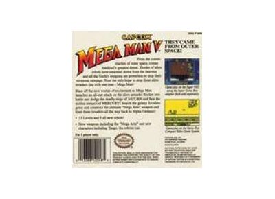 Image Jeux Vidéo Mega Man V Game Boy