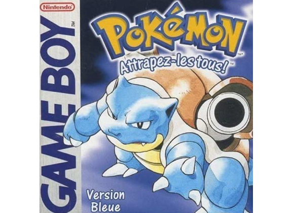 Image Jeux Vidéo Pokémon Version Bleue Game Boy