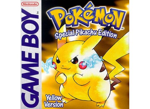 Image Jeux Vidéo Pokémon Version Jaune - Edition Spéciale Pikachu Game Boy