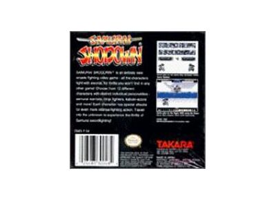 Image Jeux Vidéo Samurai Shodown Game Boy
