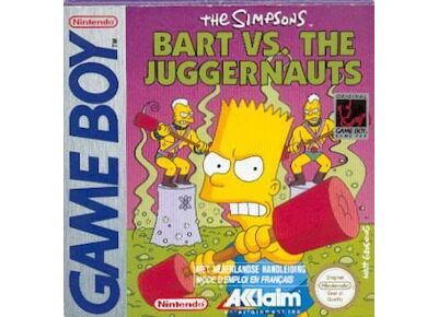 Jeux Vidéo The Simpsons Bart vs. The Juggernauts Game Boy