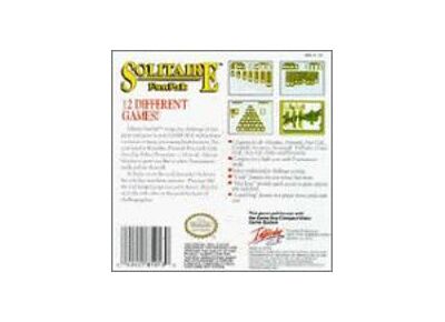 Image Jeux Vidéo Solitaire Fun Pak Game Boy