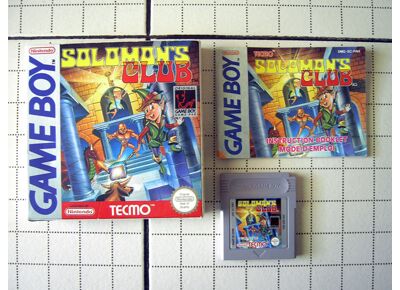 Jeux Vidéo Solomon's Club Game Boy