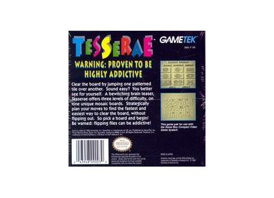 Image Jeux Vidéo Tesserae Game Boy