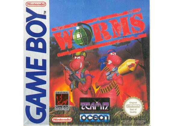 Image Jeux Vidéo Worms Game Boy