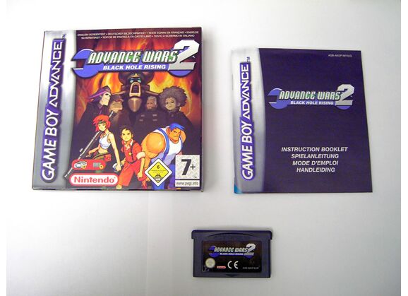 Image Jeux Vidéo Advance Wars 2 Black Hole Rising Game Boy Advance