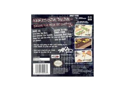 Image Jeux Vidéo Aggressive Inline Game Boy Advance