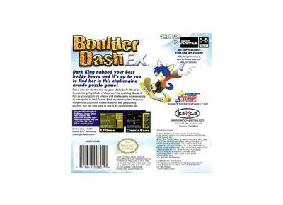 Image Jeux Vidéo Boulder Dash EX Game Boy Advance