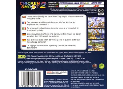 Image Jeux Vidéo Chicken Shoot 2 Game Boy Advance