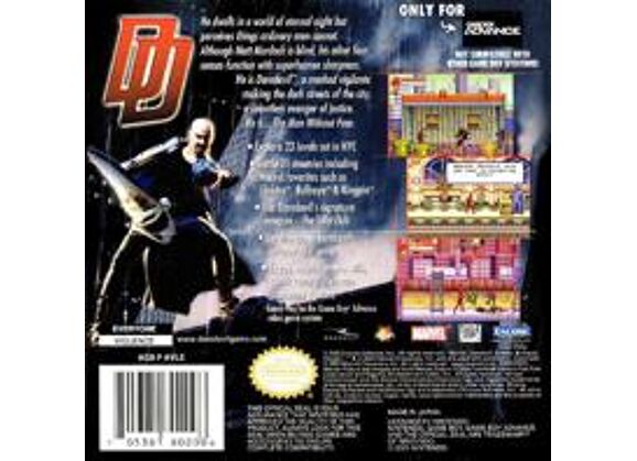 Image Jeux Vidéo Daredevil Game Boy Advance