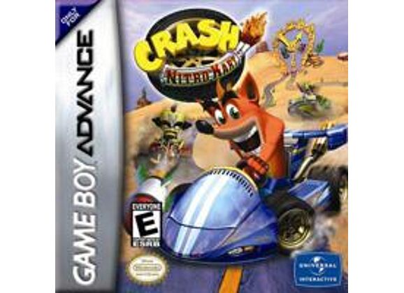 Image Jeux Vidéo Crash Nitro Kart Game Boy Advance