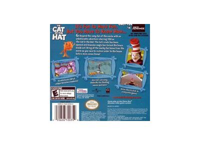 Jeux Vidéo Dr. Seuss' The Cat in the Hat Game Boy Advance