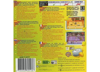 Jeux Vidéo Droopy's Tennis Open Game Boy Advance
