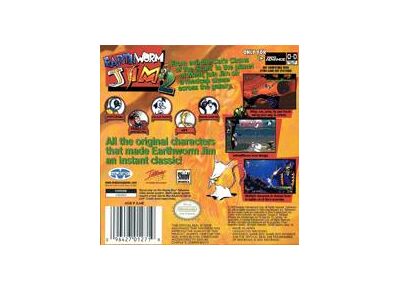 Image Jeux Vidéo Earthworm Jim 2 Game Boy Advance