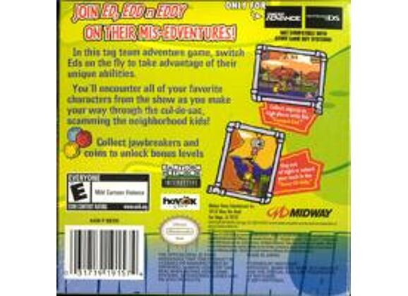 Image Jeux Vidéo Ed, Edd n Eddy The Mis-Edventures Game Boy Advance