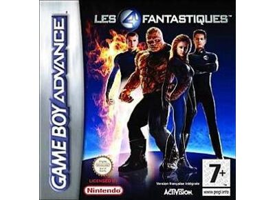 Image Jeux Vidéo Fantastic Four Game Boy Advance