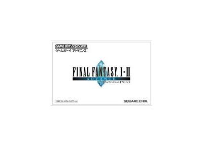 Jeux Vidéo Final Fantasy I & II Advance Game Boy Advance