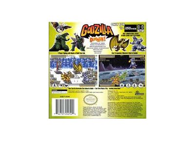 Image Jeux Vidéo Godzilla Domination! Game Boy Advance