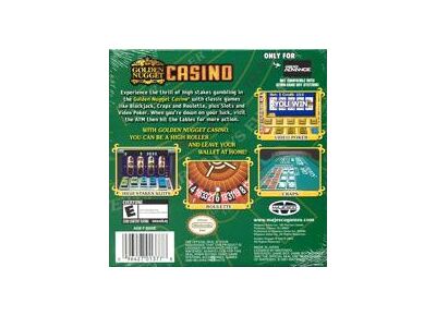 Image Jeux Vidéo Golden Nugget Casino Game Boy Advance