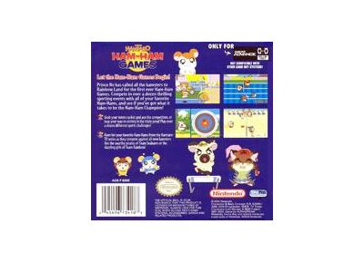 Image Jeux Vidéo Hamtaro Ham-Ham Games Game Boy Advance