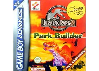 Jeux Vidéo Jurassic Park III Park Builder Game Boy Advance