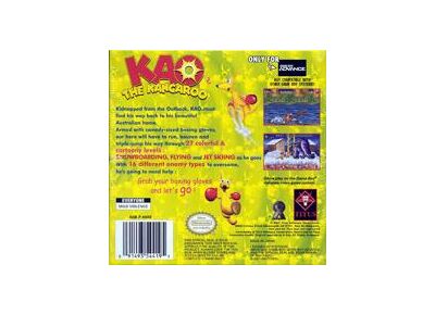 Jeux Vidéo KAO the Kangaroo Game Boy Advance