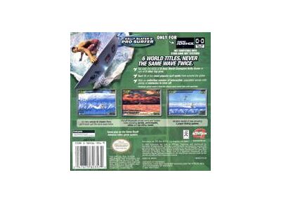 Image Jeux Vidéo Kelly Slater's Pro Surfer Game Boy Advance