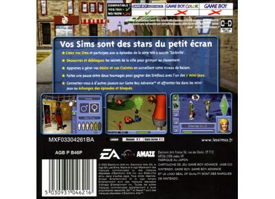 Jeux Vidéo Les Sims 2 Game Boy Advance