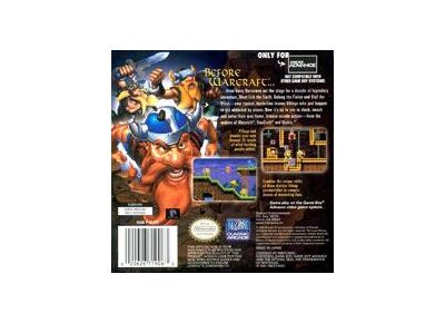 Image Jeux Vidéo The Lost Vikings Game Boy Advance