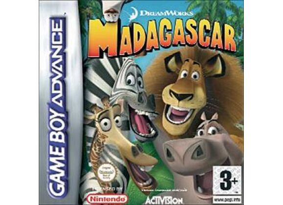 Image Jeux Vidéo Madagascar Game Boy Advance